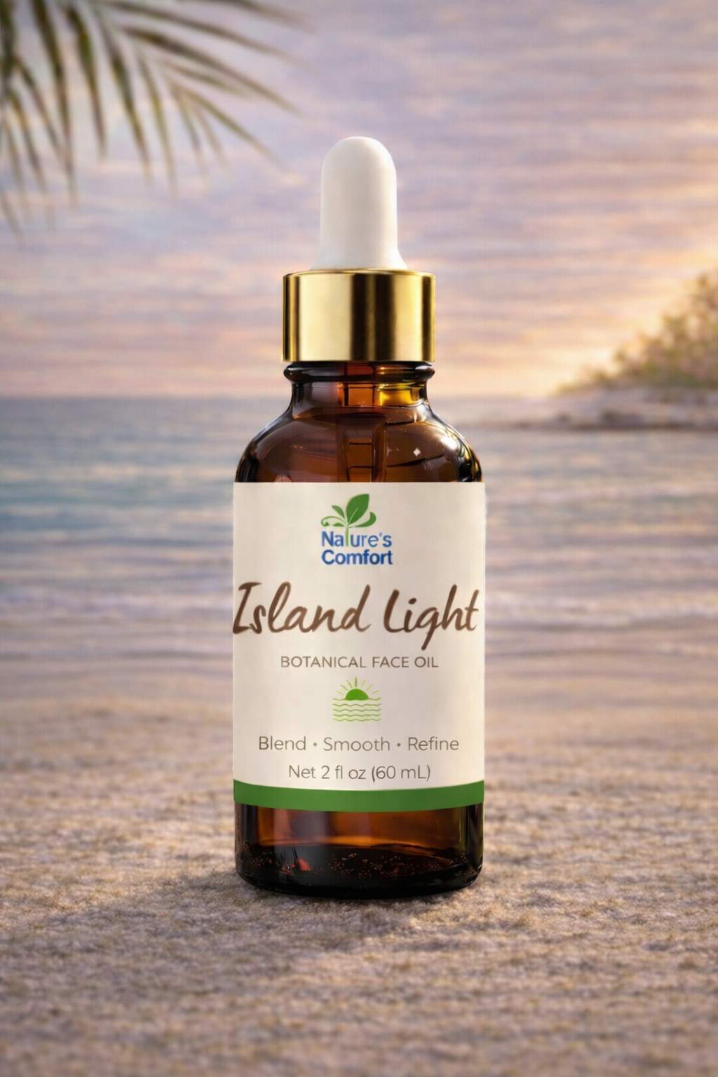 Island Light Botanical Face Oil | 2 oz / 60mL
